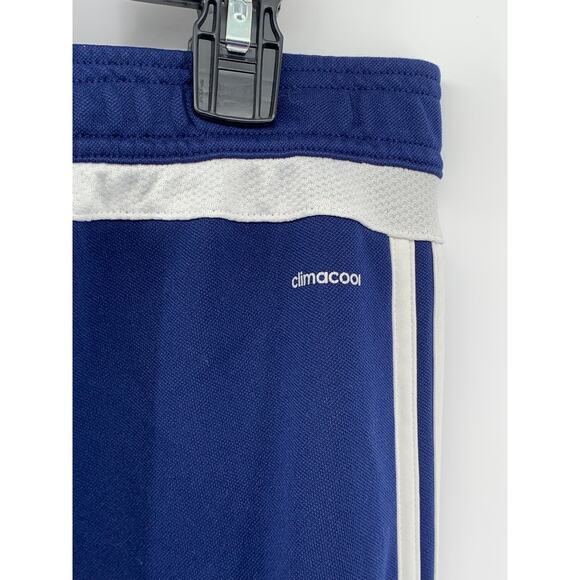ADIDAS Women's Navy-White 3-Stripe Tiro 15 Pull-On Climacool Track Pant SZ L - Picture 6 of 10